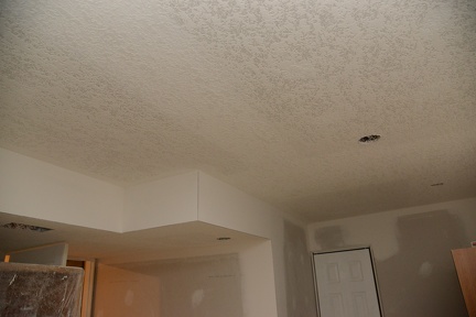 Knock down ceiling
